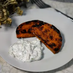 Тыква запечённая на мангале