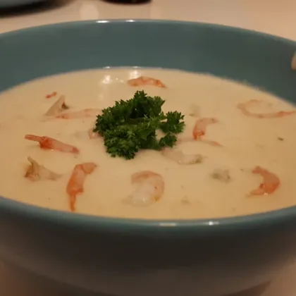 Японский сырный суп ао-чиз