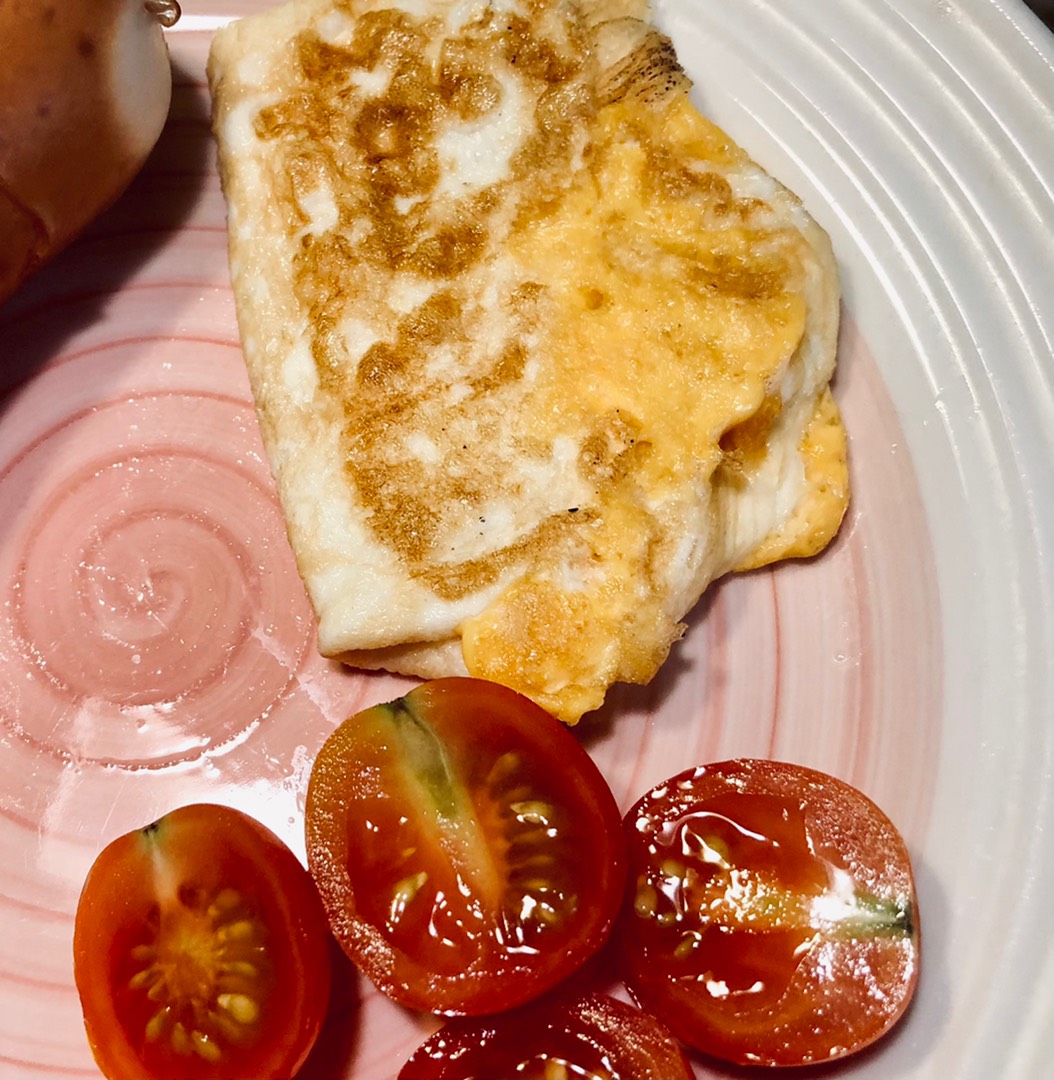 Яичный конвертик с сыром 🍳