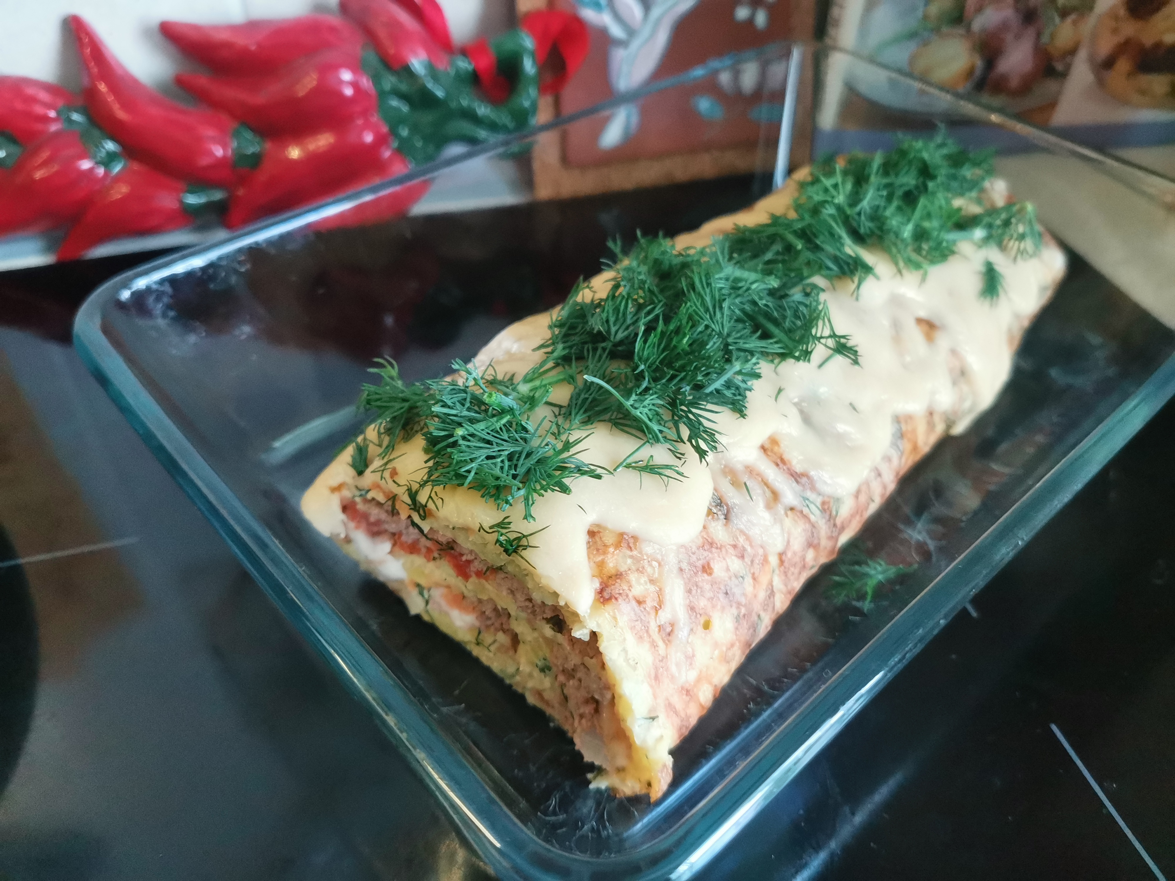 Мясной рулет