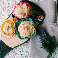 Сегодня готовим куриные маффины- суфле🐥🍮 #кулинарныймарафон