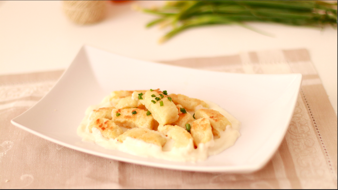 Ньокки с сырным соусом