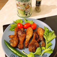 Куриная голень в медово-соевом маринаде 🍗