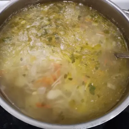 Суп куриный в вермишелью