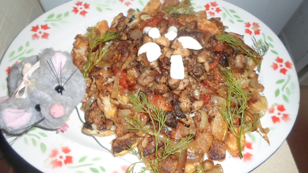 Праздничные кабачки с мясом