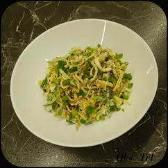 Салат "Диёр" с жареной картошкой