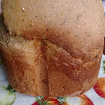 Заварной французский хлеб с ржаной мукой в ХП