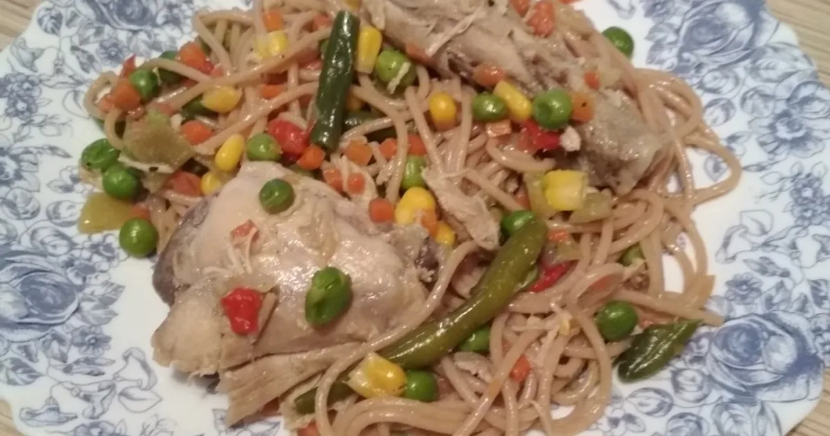 Гречневая соба с овощами и куриным филе рецепт с фото пошаговый от 🌸 ...