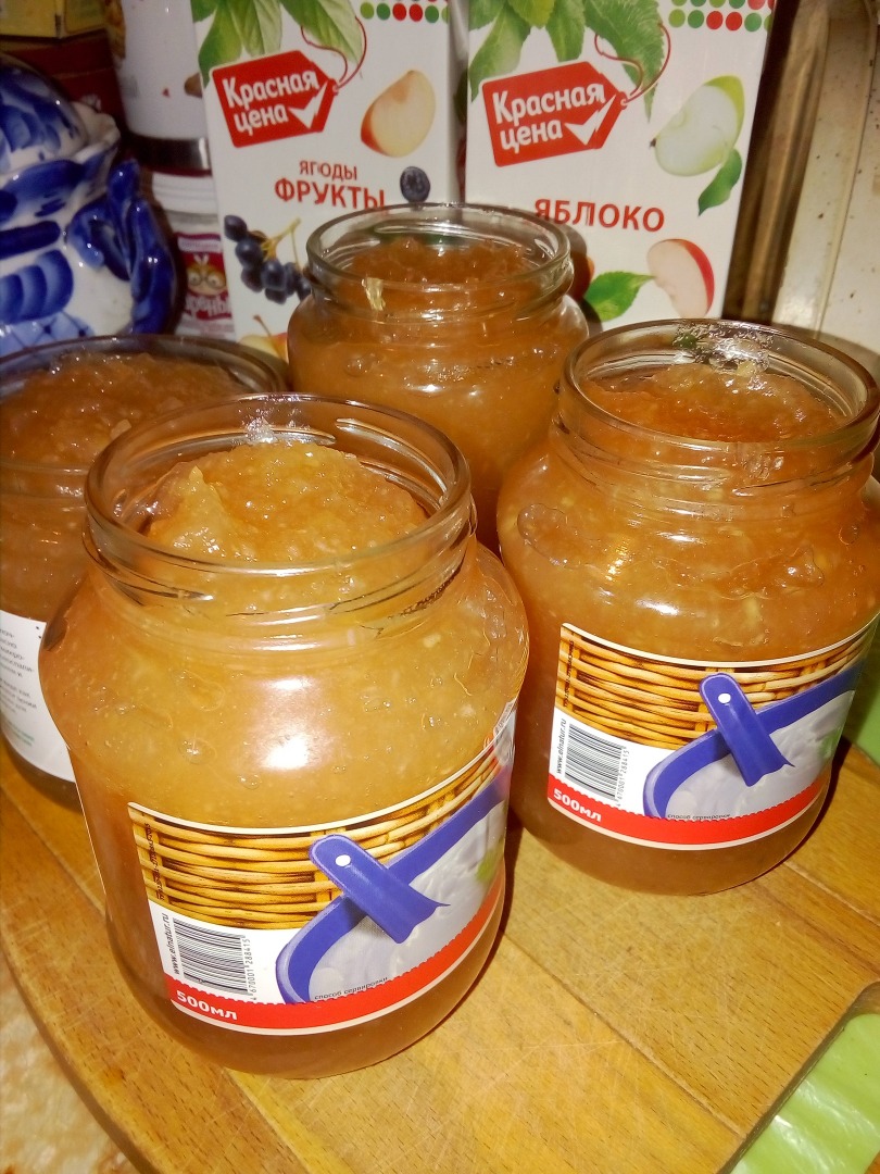 Яблочный конфитюр
