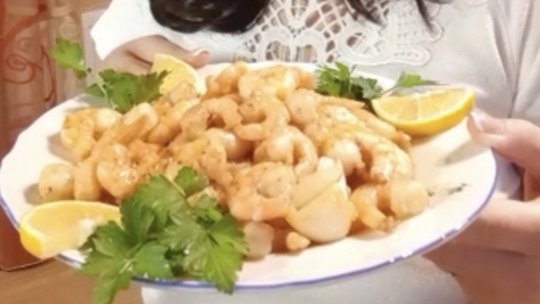 Жареные креветки в сливочном соусе — рецепт с фото пошагово