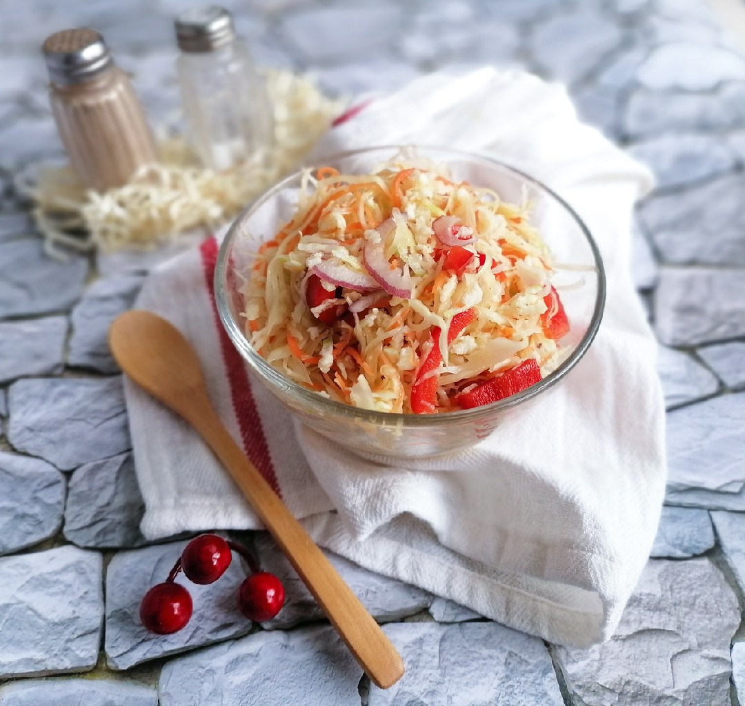 Салат с черной редькой