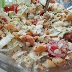 Цезарь с селёдкой на Новогодний стол 2026