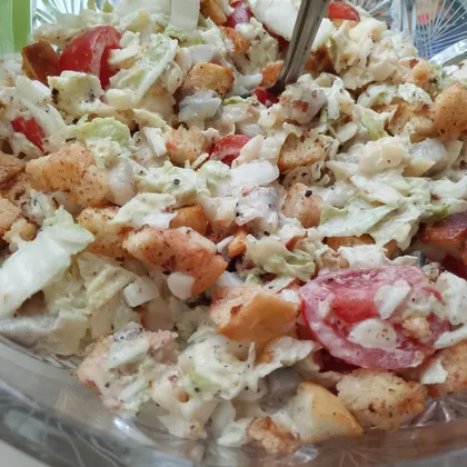 Цезарь с селёдкой на Новогодний стол 2026