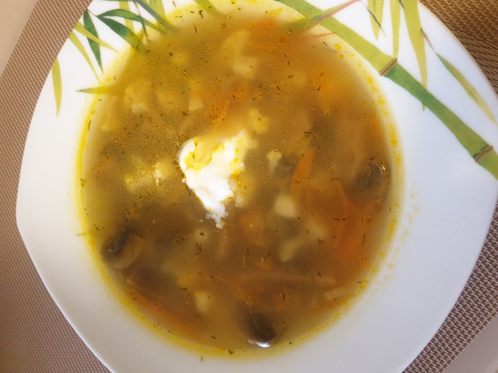 Суп-пюре из цветной капусты и грибов — рецепт с фото пошагово + отзывы