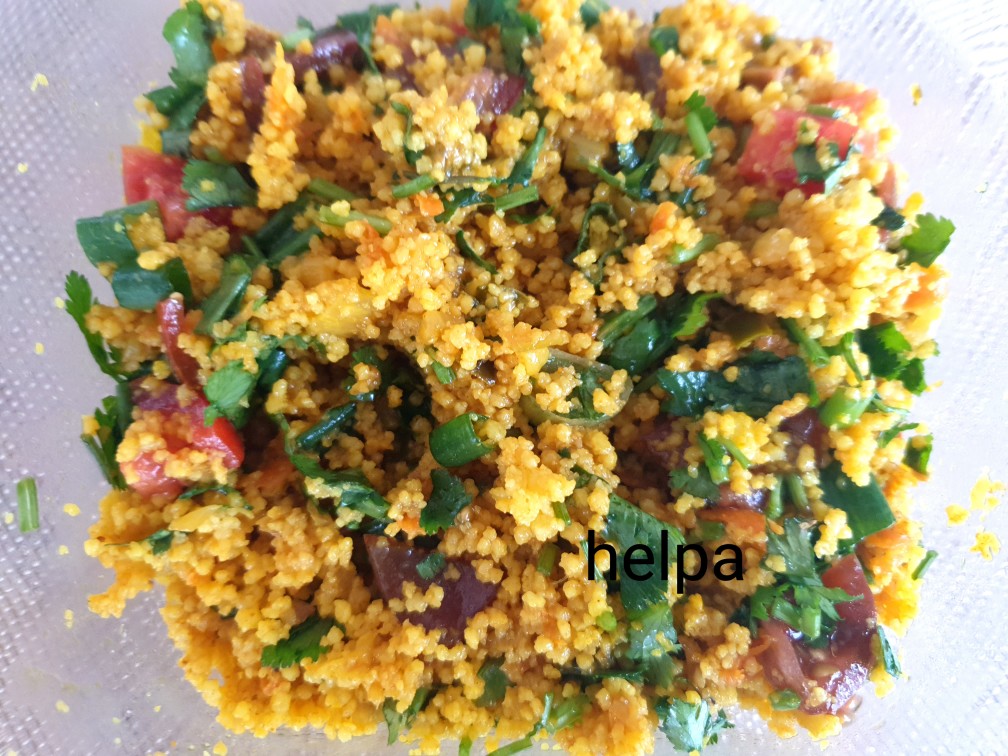 Салат пп из кускуса
