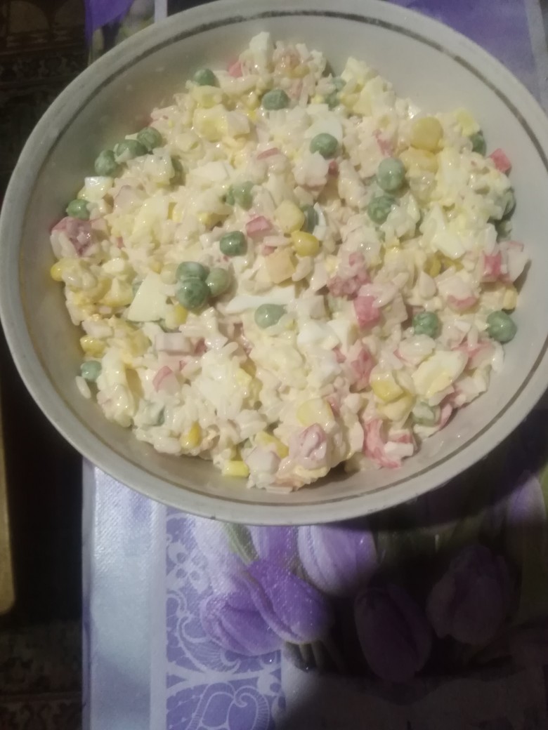 Салат из овощной Гавайской смеси с курицей, рецепт с фото и видео — hristinaanapa.ru