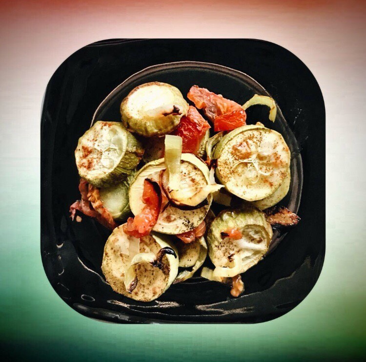 Печёные кабачки