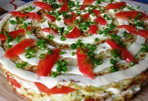 Кабачковый торт