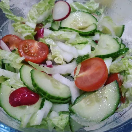 Овощной салат "Яркий"