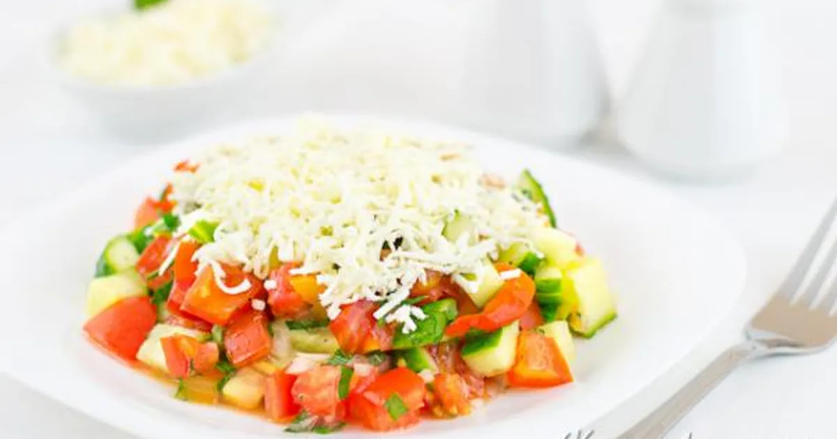 Шопский салат - рецепт автора Ольга Никитина, редактор Овкусе