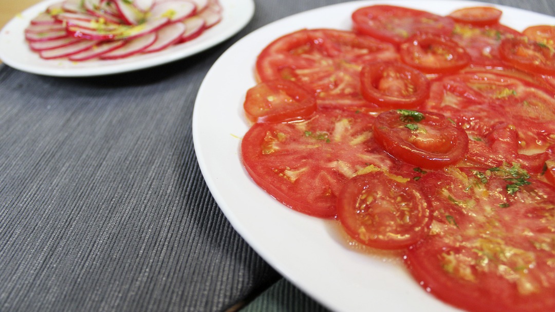 Овощное карпаччо