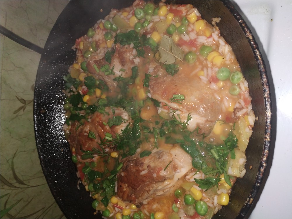 Курица по-гавайски