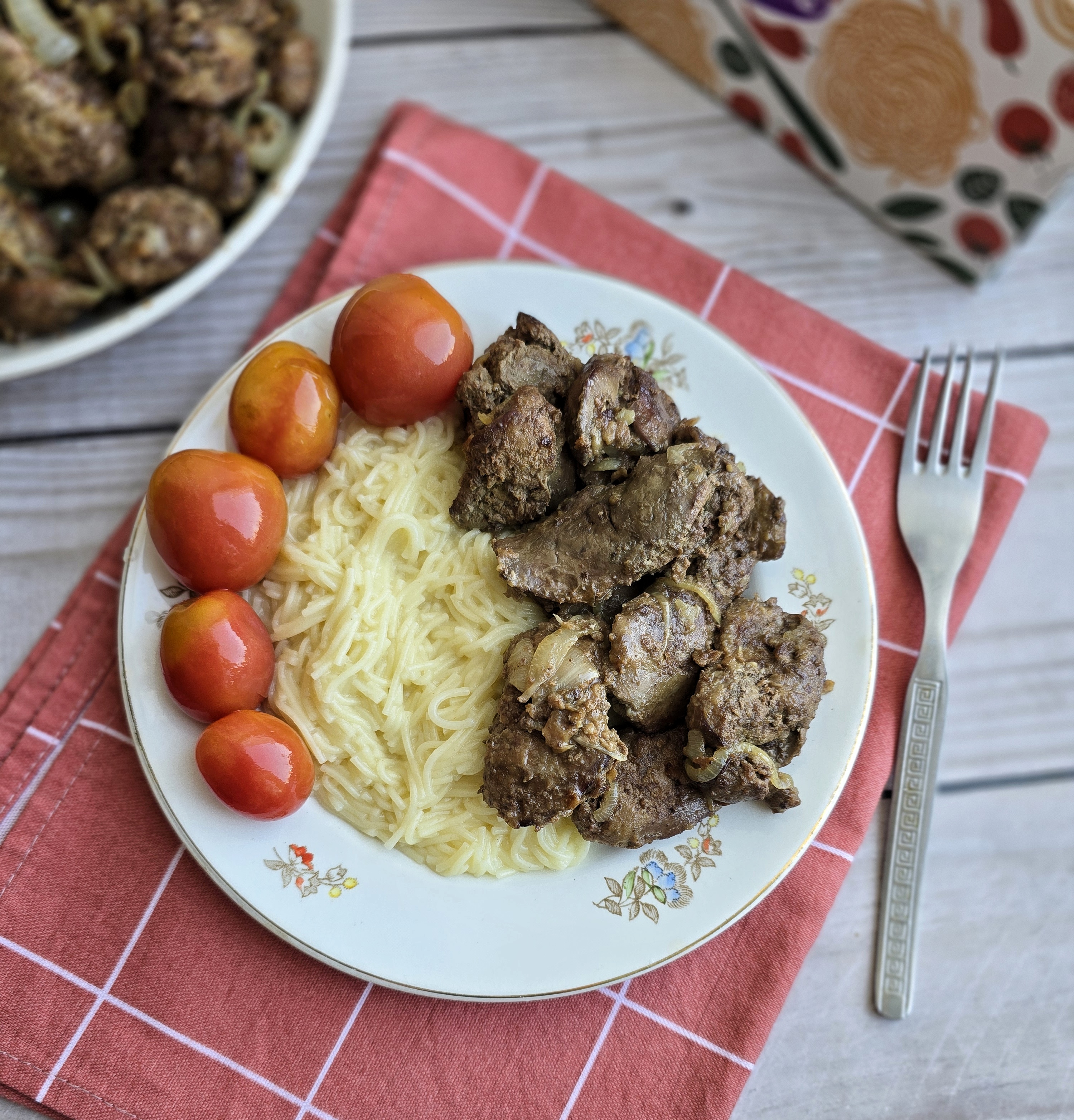 Сколько жарится куриная печень 