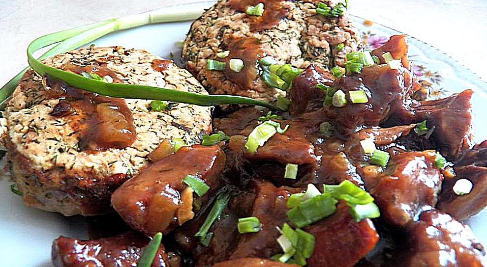 Говядина по-деревенски с пряными сконами #кулинарныймарафон