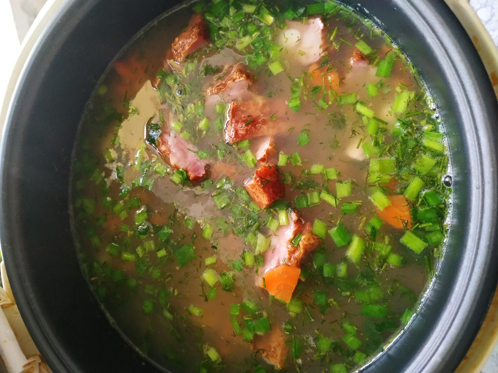 Как сварить гороховый суп со свининой в мультиварке, пошаговый рецепт