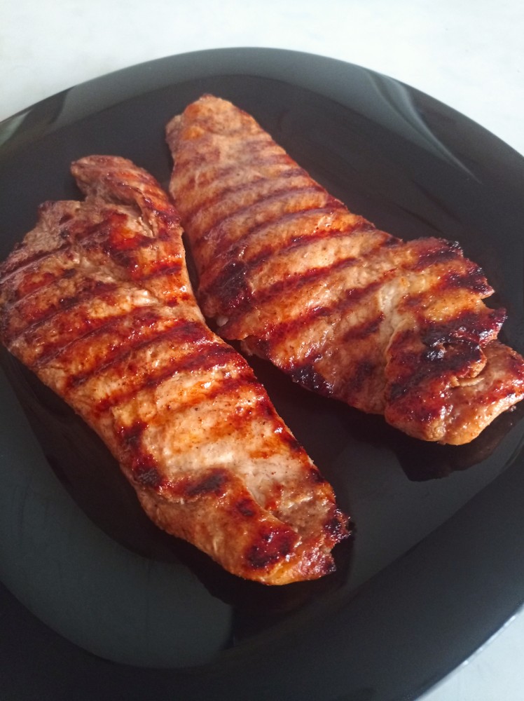 Куриные грудки на гриле или гриль-сковороде