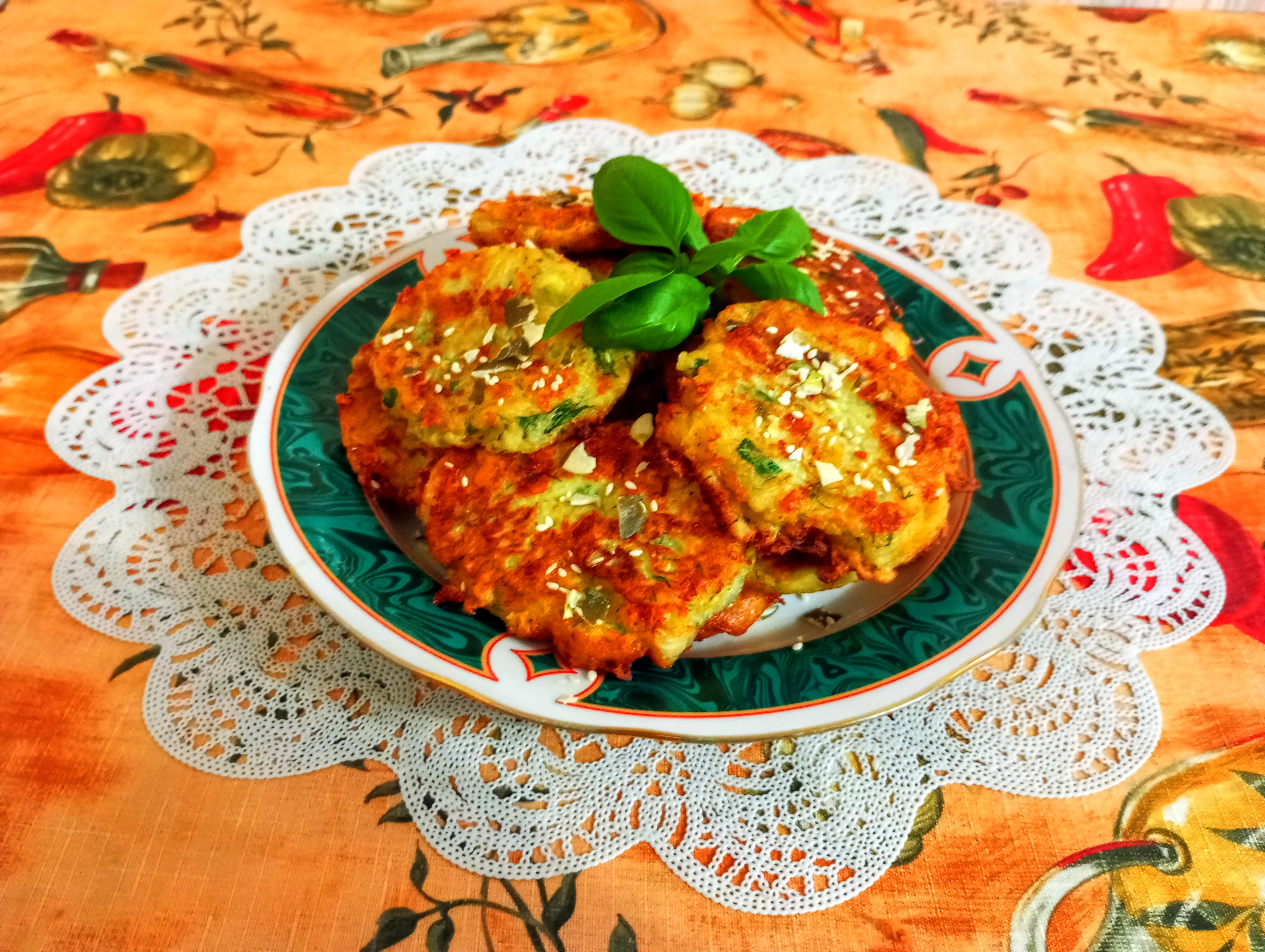 Драники из тыквы  с сыром