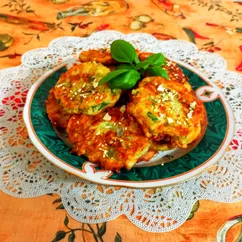 Драники из тыквы  с сыром