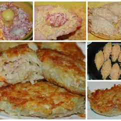 Картофельные зразы с мясным фаршем