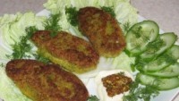 Зразы из чечевицы с тофу постные