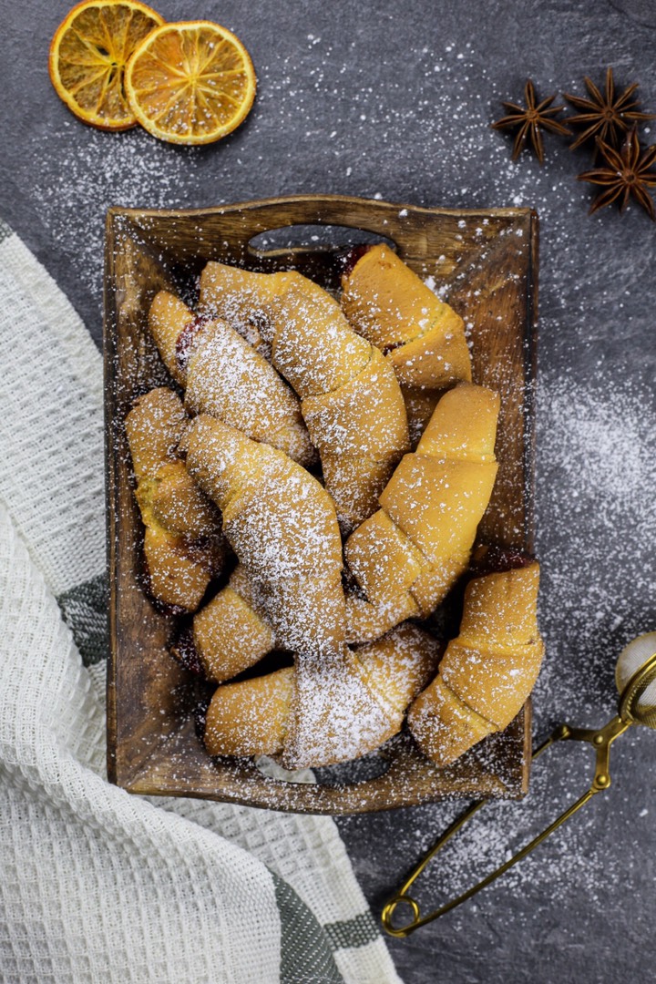 Рогалики с вареньем