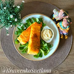 Рыба жареная - жареный лосось