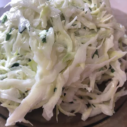 Капустный салат с зеленой редькой🥬🥬🥬