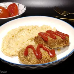 Котлеты из свиного  фарша в аэрогриле