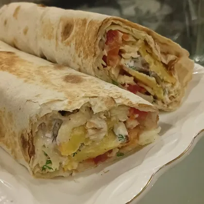 Завтрак в лаваше 🌯