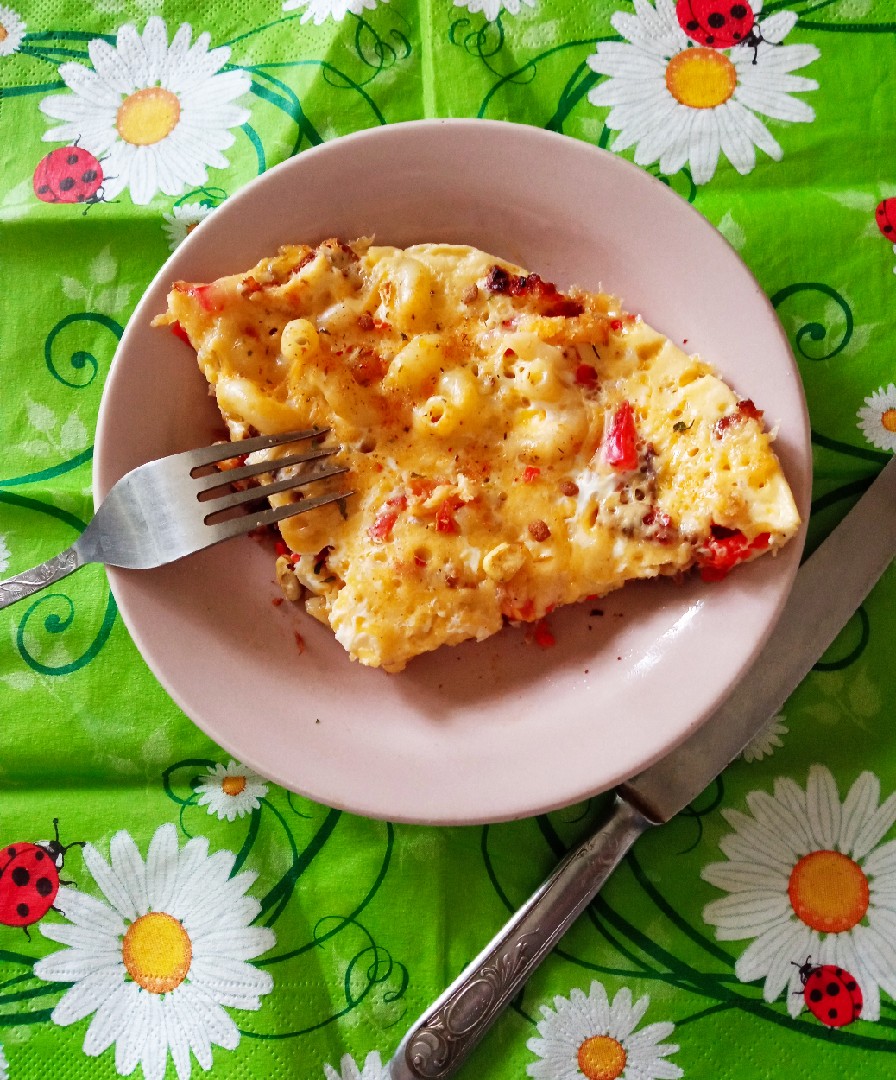 Макароны с сосисками, яйцами и сыром рецепт – Европейская кухня: Завтраки. «Еда»