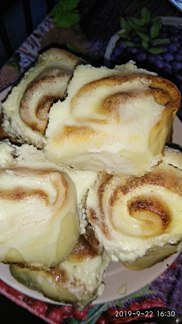 Улитки с творогом