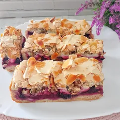 Пп пирог на творожном тесте с меренгой