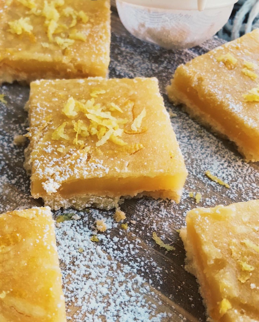 Квадратики «Лимонный тарт» 🍋