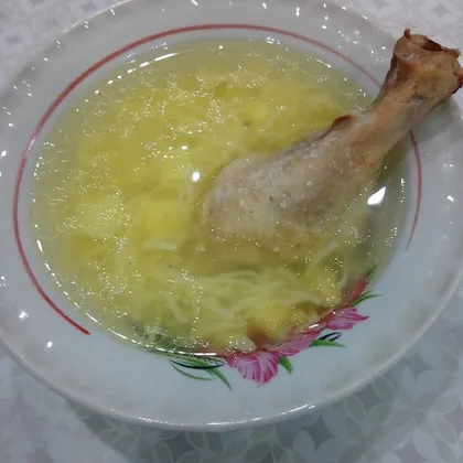 Суп-лапша куриная