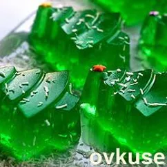 Алкогольное желе на Новый год «Jello Shots»