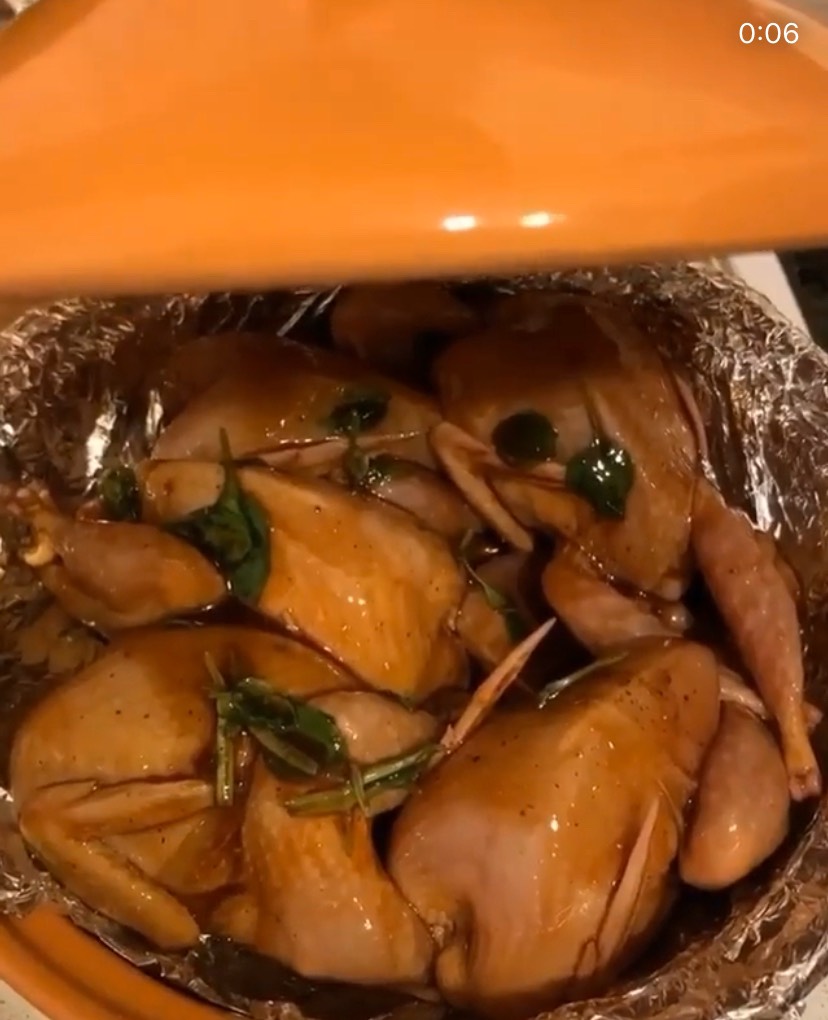 Перепелка в таджине