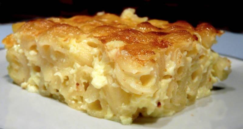Макароны с сыром и яйцом рецепт