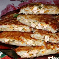 Колдуны картофельные с мясом