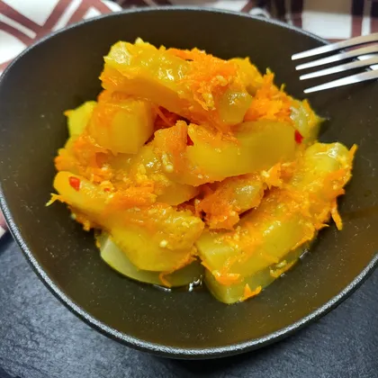 Кабачки в остром соусе