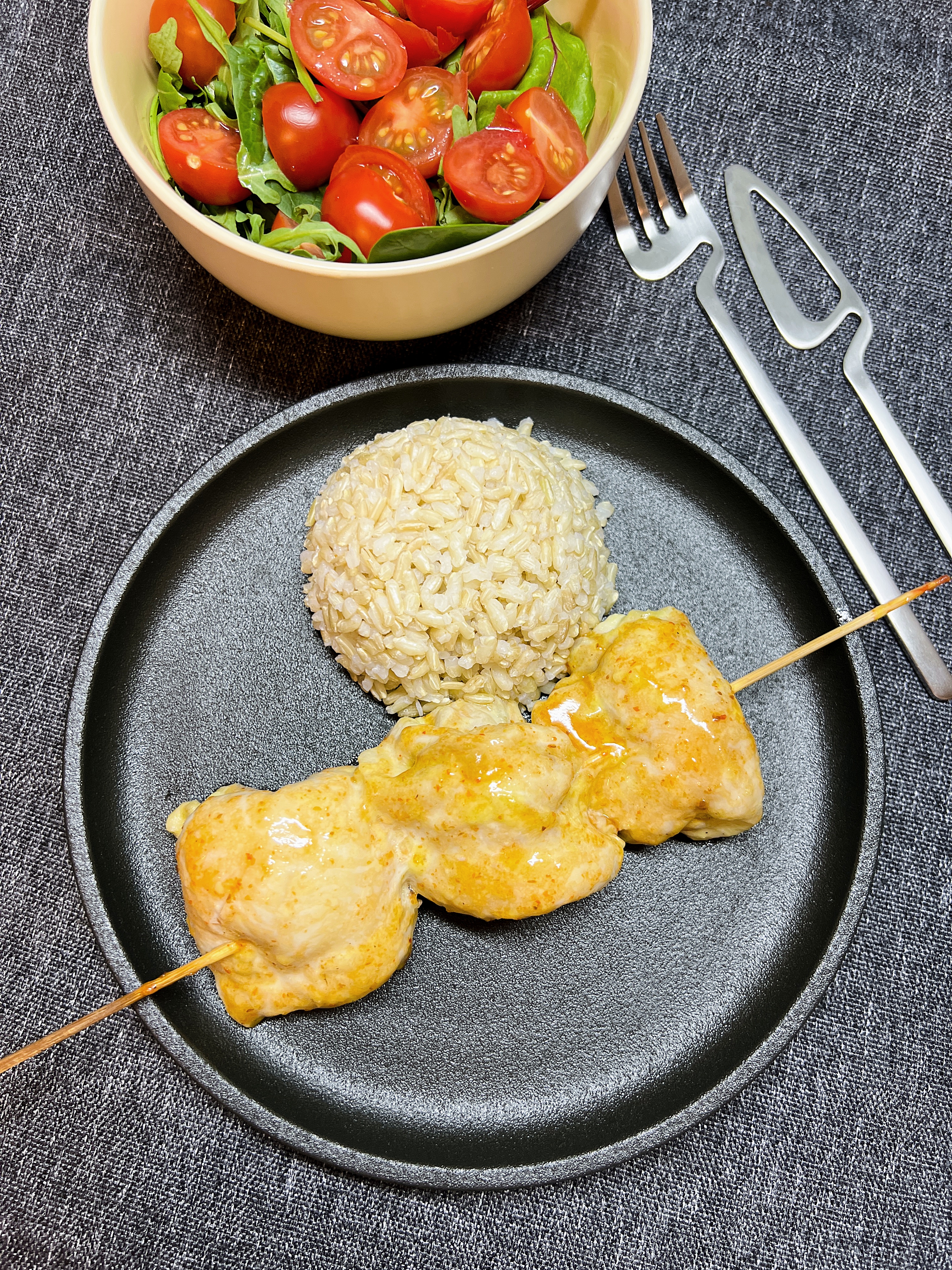 Куриные шашлычки в духовке 